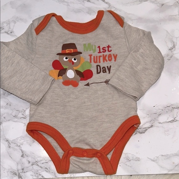 Baby Essentials turkey day one piece size 3 months - Picture 2 of 4